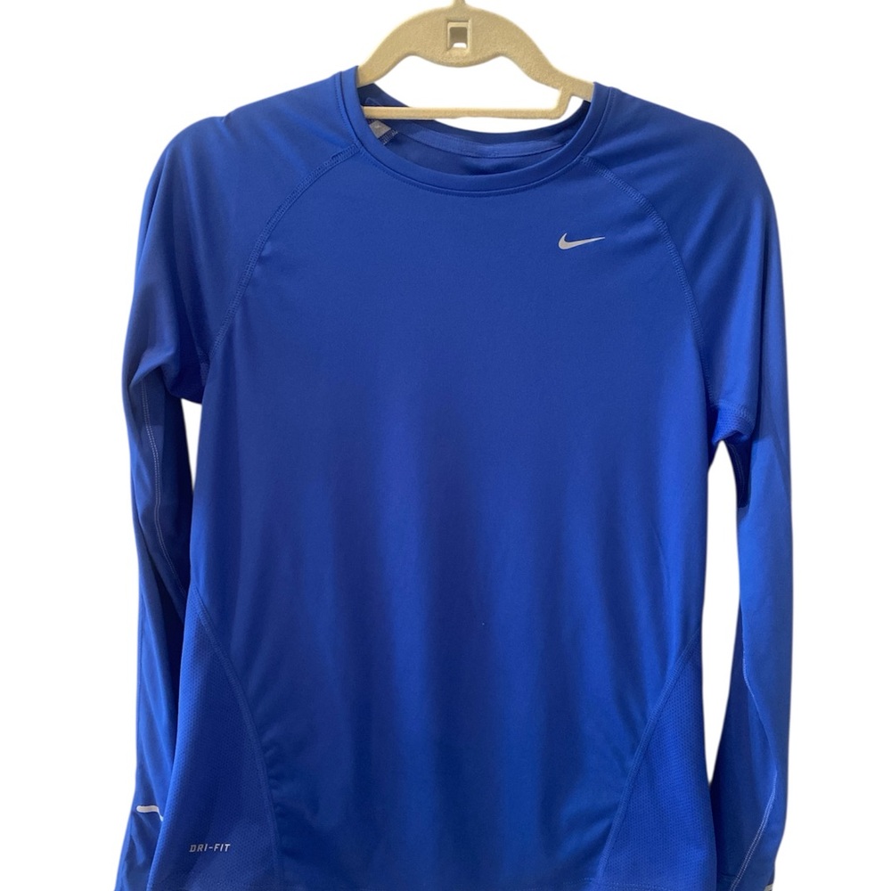 Nike Blue Long Sleeve Athletic Shirt
